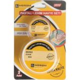 Meşem Lehim Pastası Ve Lehim Teli Lehimleme Kremi Solder 40/60