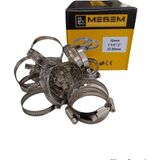 Meşem Metal Hortum Kelepçesi 32-50MM 10 Adet