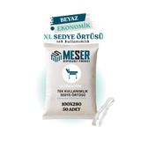 meser disposable product EKONOMİK XL BEYAZ SEDYE ÖRTÜSÜ 50 ADET