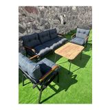 Mesgarden 3+1+1+SEHPA BALKON VE BAHÇE MOBİLYASI LACİVERT