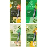 Mesh Stick Yeşil Çay Koleksiyonu 4'lü - Yaseminli, Papatyalı, Mangolu ve Sade Yeşil Çay - Bitki Çayı