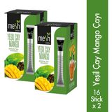 Mesh Stick Yeşil Çay Mango Bitki ve Meyve Çayı 2 Paket Birarada - Bitki Çayı