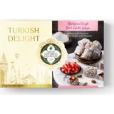 Meşhur Safranbolu Lokumcusu Hindistan Cevizli Narlı Fıstıklı Lokum 400 gr