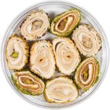 Meşhur Safranbolu Lokumcusu Karışık Sarma Lokum Kristal Kutu 185 Gr.