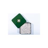 MEŞHUR SAFRANBOLU LOKUMCUSU Yeşil Metal Kutu Çifte Kavrulmuş Fıstıklı Lokum 700 gr