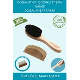 Mesla Organik Doğal Kılı Çocuk, Yetişkin Tarağı Ve Doğal Ahşap Tarak 2’li Set (+1 Yaş)