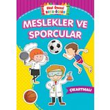 Meslekler ve Sporcular - Okul Öncesi Boya - Öğren - Kolektif