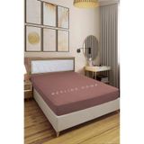 Meslina Home Penye Lastikli Çarşaf %100 Pamuk Çarşaf Penye Tek Kişilik Çift Kişilik-Battal Boy