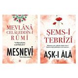 Mesnevi Mevlana + Aşkı Ala Şemsi Tebrizi (2 Kitap)
