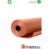 Meşpa Ambalaj Renkli Kraft Kağıdı 92X70 cm Hediye Paketi Kağıdı 10 Adet - Turuncu