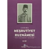 Meşrutiyet Ruznamesi Cavid Bey 3. Cilt - Hasan Babacan Servet Avşar