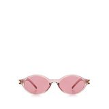 Mess Frames Silhouette Candy Pembe Kadın Güneş Gözlüğü - Açık Pembe