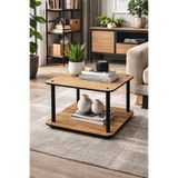 MESSER HOME STYLE Yeni Hare Kare Sehpa Senkronize Yüzeyli Modern Şık Dekoratif Özel Üretim