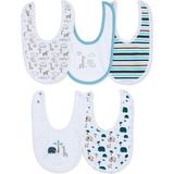 Messy Duck Baskılı Mama Önlük 5'li - Safari - Unisex - Renkli - Standart