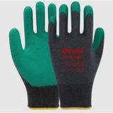 Mestore Beybi PL17 Flex Likralı Ipten Örme Lateks Eldiven No:9 Yeşil - 5555222002523