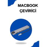 Mestore Çevirici Dönüştürücü Adaptör Macbook 3 In 1 Type-C To Hdmı USB 3.0