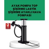 Mestore Çok Amaçlı Ayak Pompası Dayanıklı Pratik Hava Pompası