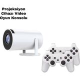 Mestore HYOYUN300 Projeksiyon Cihazı 21 W Güçlü Halojen Ampul İle Video Oyun Konsolu İçin