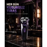 Mestore Kompakt Şarjlı Saç Sakal Tıraş Makinesi Kuru Kullanım Özellikli