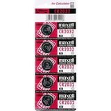 Mestore Maxell CR2032 3V Lityum Düğme Pil 5'li Paket