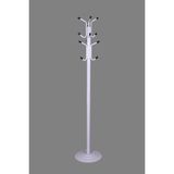 Met Metal Ayaklı Elbise Askısı Taşınabilir Beyaz 161 cm Yükseklikte Modern Tasarım