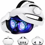 Meta Quest 2/3/3S Uyumlu Başlık Kayışı (Elite Strap), VR Gözlük Aksesuarı