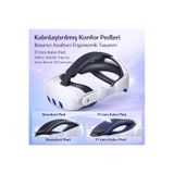 Meta Quest 2/3/3s Uyumlu Vr Baş Bandı Ayarlanabilir Elite Strap, Basıncı Azaltan Kayış,vr Değildir.
