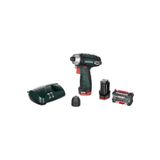 Metabo 2 POWERMAXXBS+BITBOX Akülü Matkap 2 Yıl 8 Volt Darbeli 2.0 - 2.4 Ah
