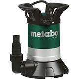 Metabo 250660000 temiz Dalgıç Pompası TP 6600 | + Winkelanschlussstueck Multiadapter | gövde plastik/aşırı yük koruması/(250 W/f. miktar 6600 L/H/baskı: 0,6 bar)