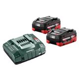 Metabo 685122000 18 Volt 5.5 Ah Çift Akülü Li-Ion Akü Paketi