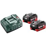 Metabo 685122000 18V 2x 5.5 Ah LiHD Akü Seti (2 adet 5.5 Ah LiHD 18V Akü + Şarj Cihazı)