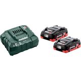 Metabo Basic Akü Paketi 2x18 Volt 4.0 Ah Akü