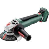 Metabo Wpb 18 Lt Bl 11-125 Quıck Akülü Avuç Taşlama, Pedal Tipi Şalter, Disk Fren Sistemi, Kömürsüz Motor, 1.100 Watt Muadili - 613059840 (Akü & Şarj Cihazı Hariç)
