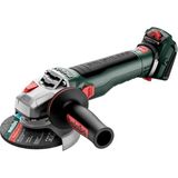 Metabo Wvb 18 Lt Bl 11-125 Quıck Devir Ayarlı Akülü Avuç Taşlama, Disk Fren Sistemi, Kömürsüz Motor, 1.100 Watt Muadili - 613057840 (Akü & Şarj Cihazı Hariç)