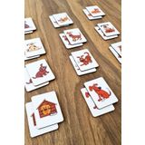 metafortoys Ahşap Köpekler Zeka Kartları Eşleştirme Oyunu Okul Öncesi Eğitim Materyali