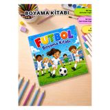 metafortoys Futbol Boyama Kitabı – 21x20 cm I 40 Görsel I Çocuklar ve Yetişkinler İçin