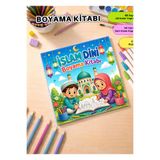 metafortoys İslam Dini Boyama Kitabı – 21x20 cm I 40 Görsel I Çocuklar ve Yetişkinler İçin