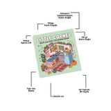 metafortoys Little Corner Boyama Kitabı Cozy Book – 21x20 cm I 40 Görsel