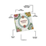 metafortoys Mandala Flowers Boyama Kitabı Cozy Book – 21x20 cm I 40 Görsel I Çocuklar ve Yetişkinler İçin
