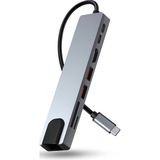 Metai 8in1 USB Type-C Hub Çoklu Bağlantı Istasyonu HDMI 4k, RJ45 Ethernet, USB 3.0, Pd Şarj, Sd/tf Kart Okuyucu, MacBook & Chromebook Uyumlu Adaptör