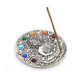 Metal 7 Çakra ( Chakra ) Buda Tütsülük