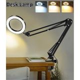 Metal Akrobat 72 Led Ring Masa Lambası Şiddeti Ayarlanabilir 3 Fa Diğer