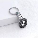 Metal Anahtarlık Siyah Bmw Logolu Anahtarlık E46 E60 E90 F30 X5