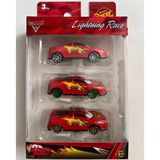 Metal Arabalar Racer 3' Lü Set 8 Cm