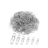 Metal Ataş No 4 33 Mm 100 Lü 1 Paket Nikel Kaplama Metal Ataç Dayanıklı Paslanmaz 20 Sayfa Kapasiteli Ofis Okul Büro