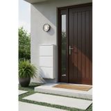 Metal Ayakkabılık 3 Lü Beyaz Ral 9016 Krem
