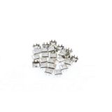 Metal Bacaklı Kare Drop Aksesuarı 6x6 mm 25 Adet