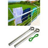 Metal Balkon Çamaşır Kurutma Askısı Çamaşır Kurutmalık