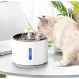 Metal Başlıklı Otomatik Kedi & Köpek Su Pınarı – 3L Sessiz, LED Işıklı, Filtreli Su Şelalesi