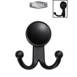 Metal Boncuk Askı Siyah Duvar Tipi – Tekli